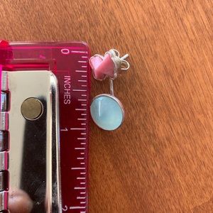 Tous Silver Earrings. 2 earrings in one 🥰